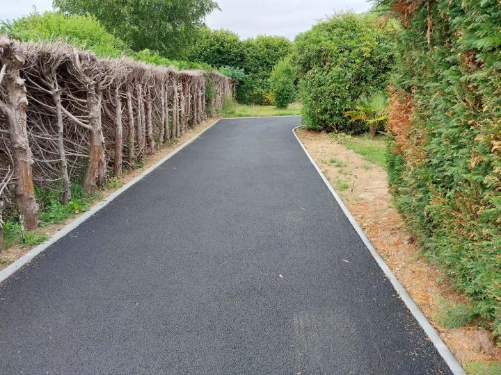 Réalisation chemin d'accès Eure